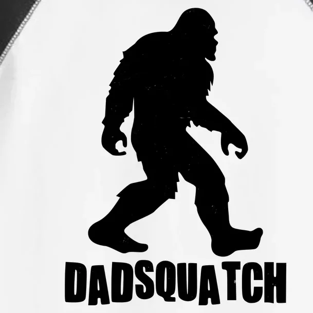 Funny Dadsquatch Dad Sasquatch Bigfoot Toddler Fine Jersey T-Shirt