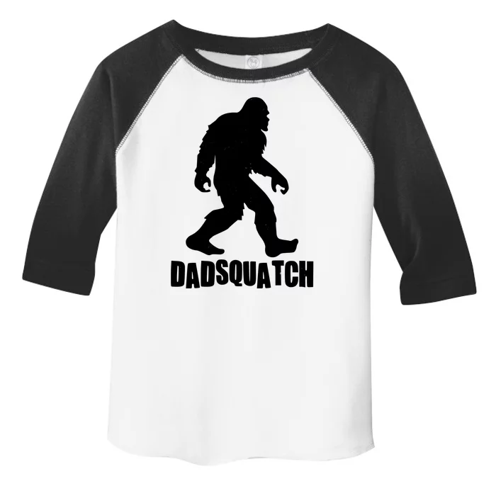 Funny Dadsquatch Dad Sasquatch Bigfoot Toddler Fine Jersey T-Shirt