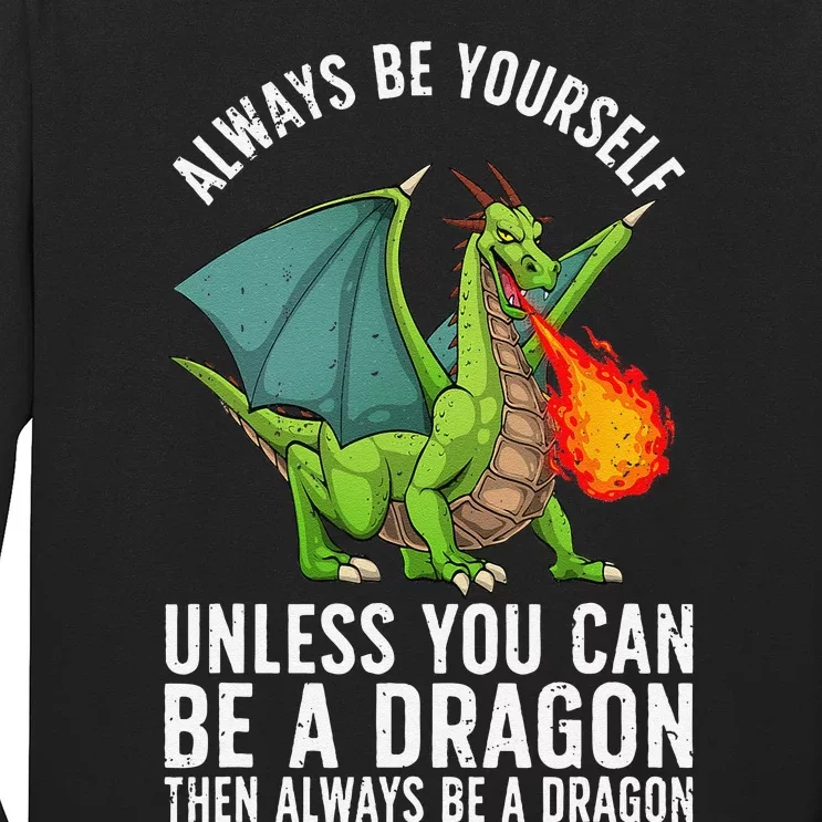 Funny Dragon Design For Fantasy Dragon Lover Long Sleeve Shirt