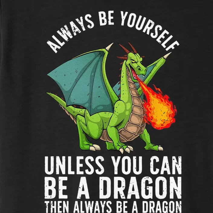 Funny Dragon Design For Fantasy Dragon Lover ChromaSoft Performance T-Shirt