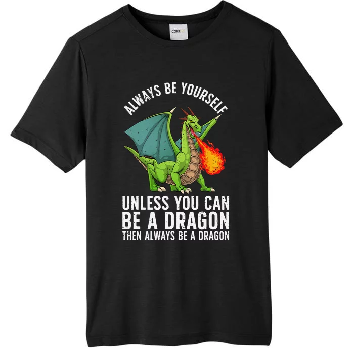 Funny Dragon Design For Fantasy Dragon Lover ChromaSoft Performance T-Shirt