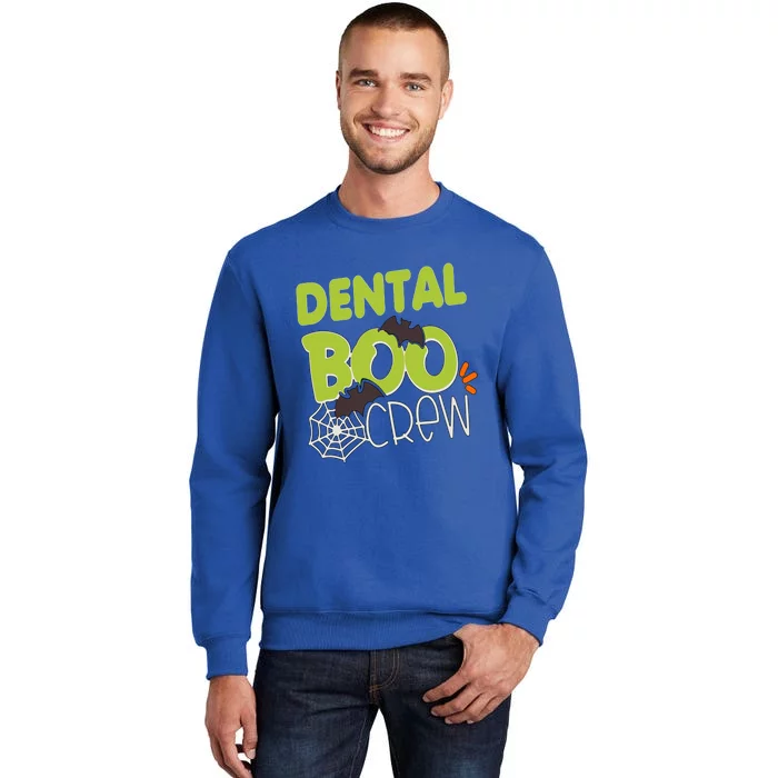 Funny Dental Dentist Halloween Boo Crew Cute Dentist Costume Great Gift Tall Sweatshirt