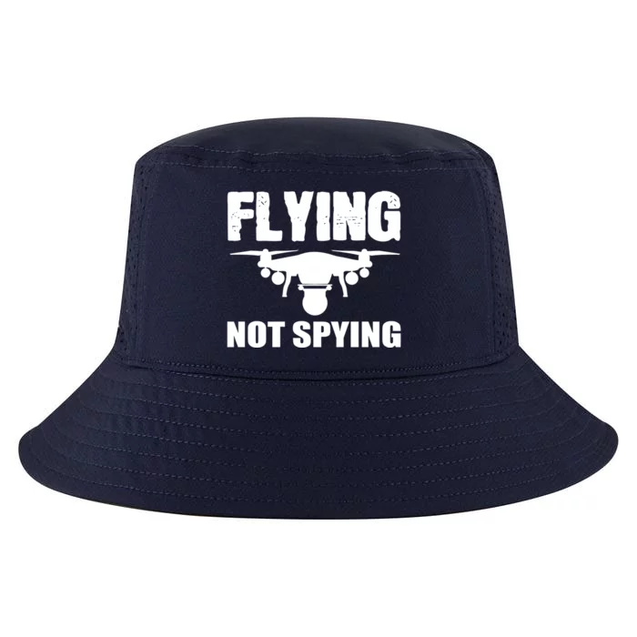 Flying Drone Drone Pilot Funny Gift Cool Comfort Performance Bucket Hat