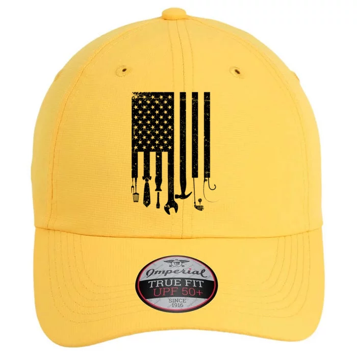 Father's Day Dad Tools USA American Flag The Original Performance Cap