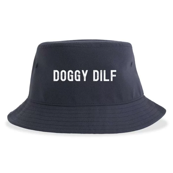 Funny Doggy Dilf For Your Favorite Dog Dad You Would Like Sustainable Bucket Hat