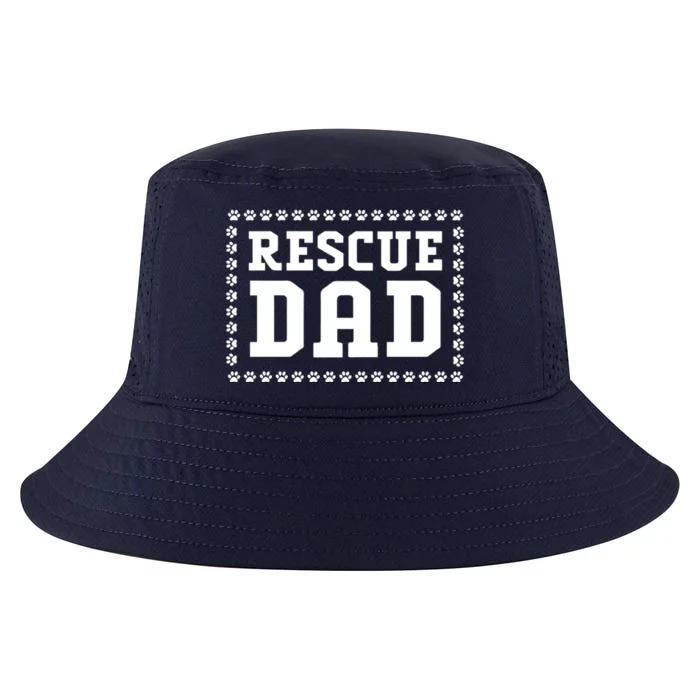 Fathers Day Dog Lover Rescue Dog Dad Funny Gift Cool Comfort Performance Bucket Hat