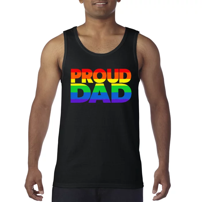 Fur Dad Dog Cat Dog Fathers Day Tank Top