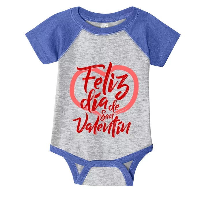 Feliz Dia De San Valentin Gift Infant Baby Jersey Bodysuit