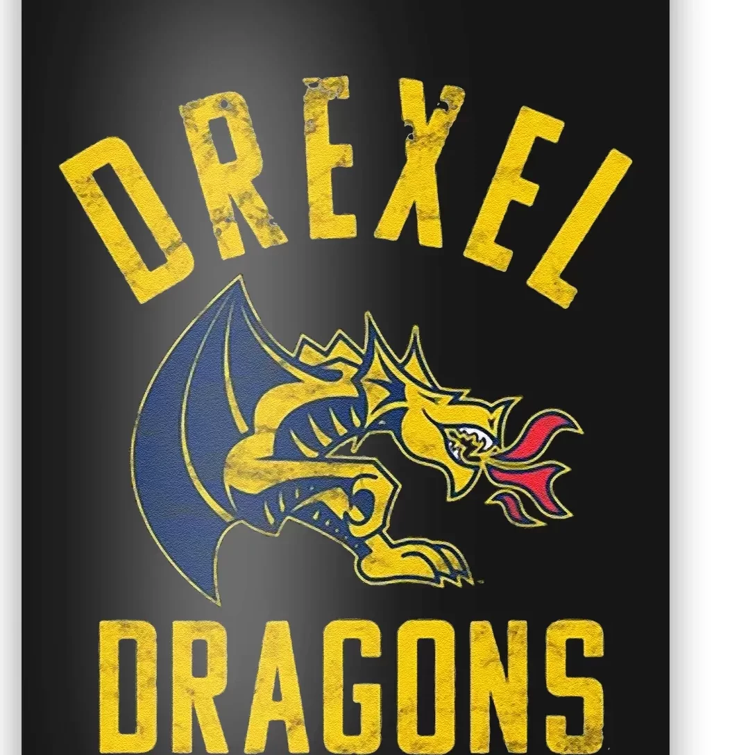 Funny Drexel Dragons Large Poster