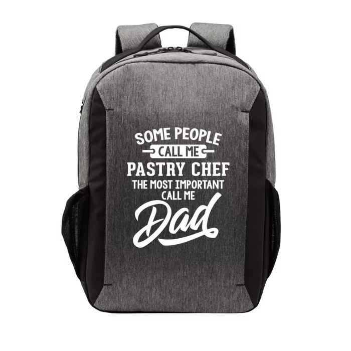 Fathers Day Design Pastry Chef Dad Cool Gift Vector Backpack