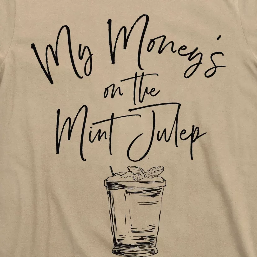 Funny Derby Day and mint juleps Kentucky horse racing YUM T-Shirt