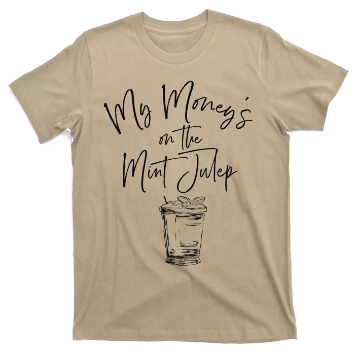 Funny Derby Day and mint juleps Kentucky horse racing YUM T-Shirt