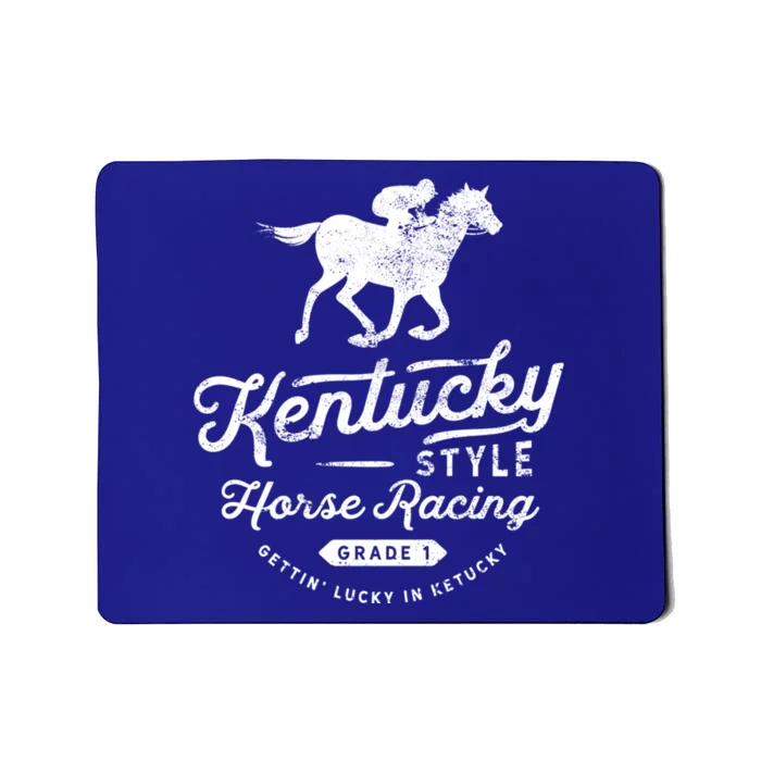 Funny Derby Day Kentucky Style Horse Racing Cool Gift Mousepad