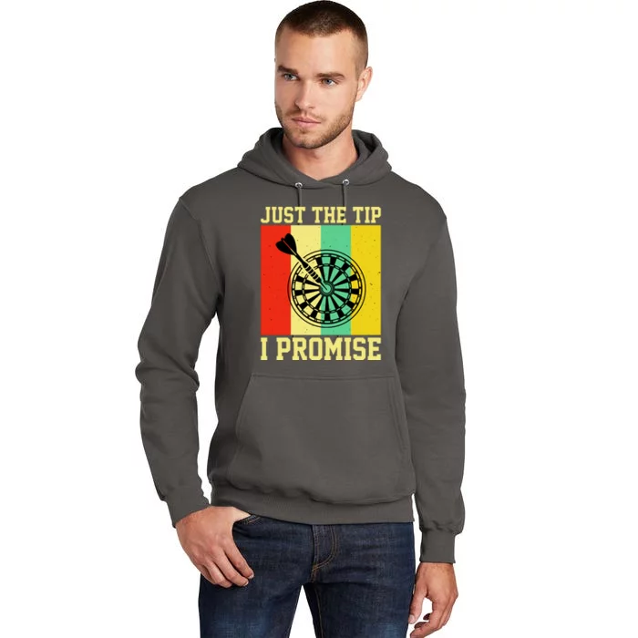 Funny Dartball Darts Dart Throwing Tall Hoodie