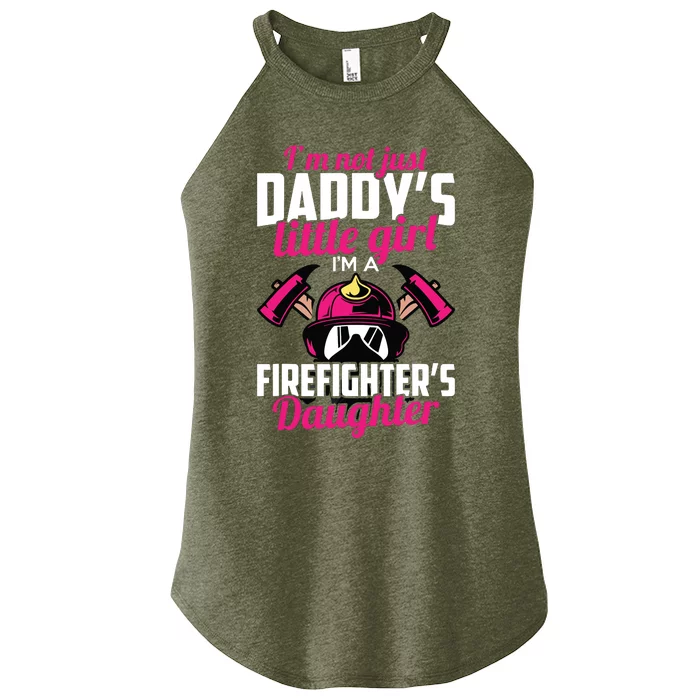 Firefighter Daughter Design For Kids Firefighter Women’s Perfect Tri Rocker Tank