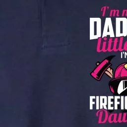 Firefighter Daughter Design For Kids Firefighter Softstyle Adult Sport Polo