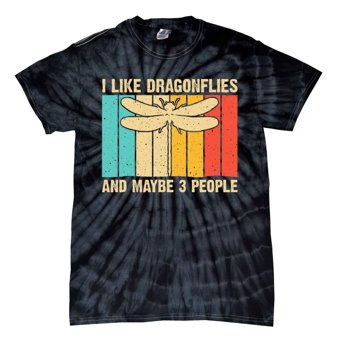 Funny Dragonfly Design For Dragonfly Tie-Dye T-Shirt