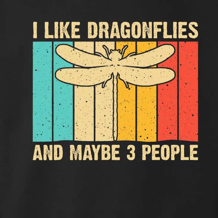 Funny Dragonfly Design For Dragonfly Toddler Hoodie