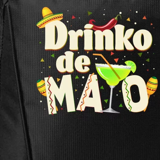 Funny Drinko De Mayo Cinco De Mayo City Backpack