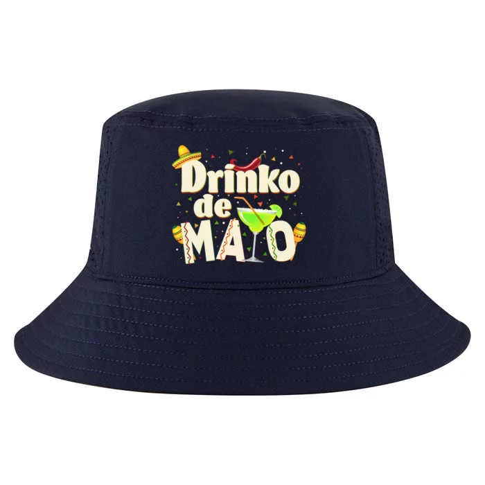 Funny Drinko De Mayo Cinco De Mayo Cool Comfort Performance Bucket Hat