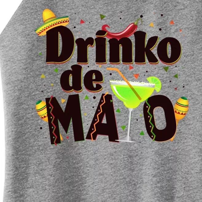 Funny Drinko De Mayo Cinco De Mayo Women’s Perfect Tri Rocker Tank