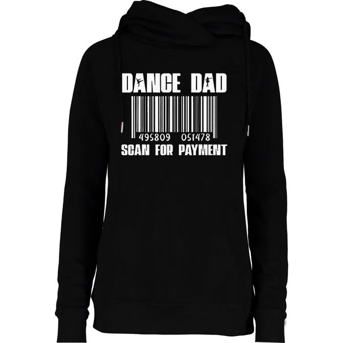 FatherS Day Dance Dad Scan Womens Funnel Neck Pullover Hood