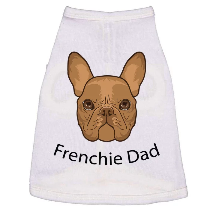 Frenchie Dad Design Doggie Tank