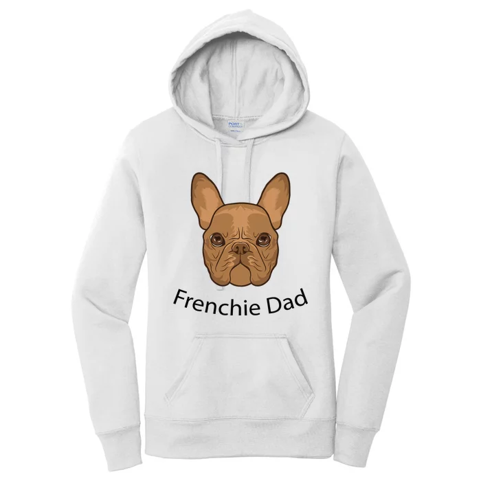 Frenchie Dad Design Women's Pullover Hoodie