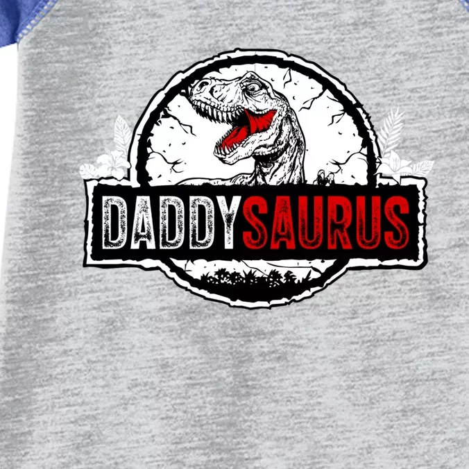 Fathers Day Daddysaurus Great Funny Gift Idea For Dad Gift Infant Baby Jersey Bodysuit