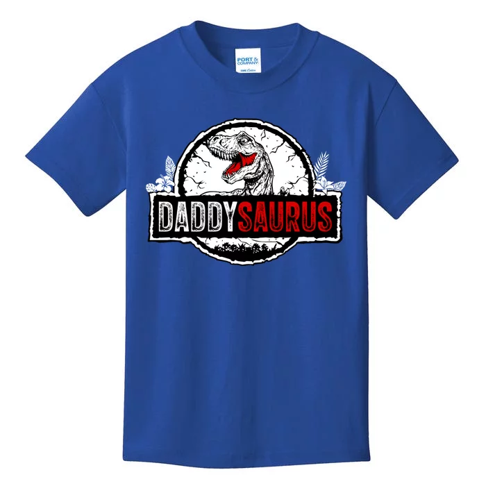 Fathers Day Daddysaurus Great Funny Gift Idea For Dad Gift Kids T-Shirt