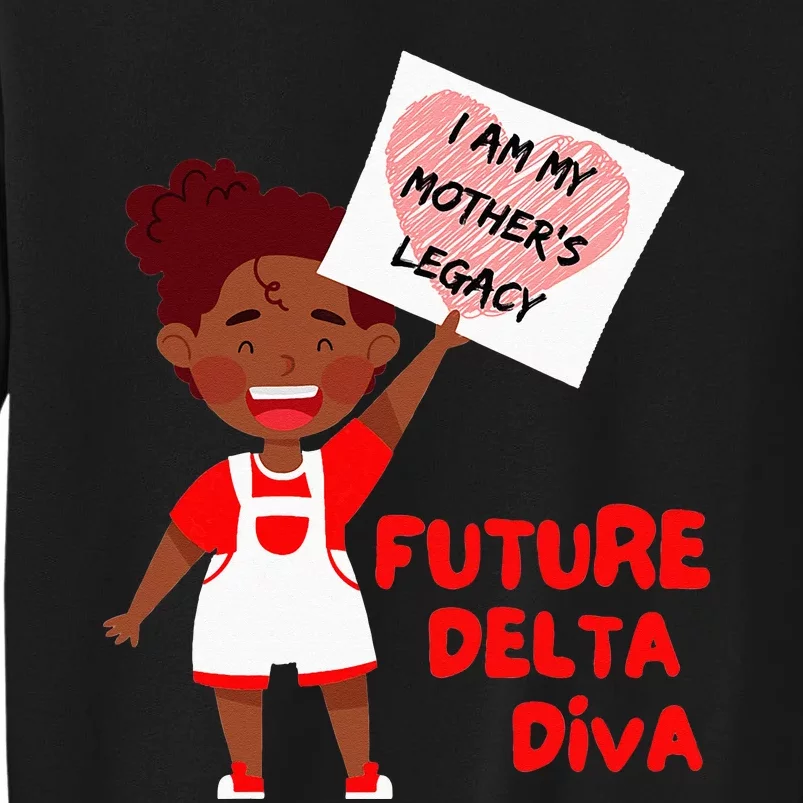 Future Delta Diva Black Sorority 1913 Sweatshirt