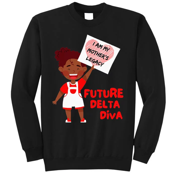 Future Delta Diva Black Sorority 1913 Sweatshirt