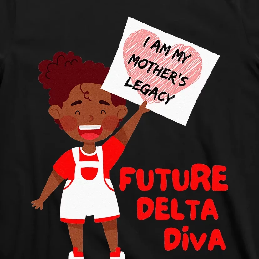 Future Delta Diva Black Sorority 1913 T-Shirt