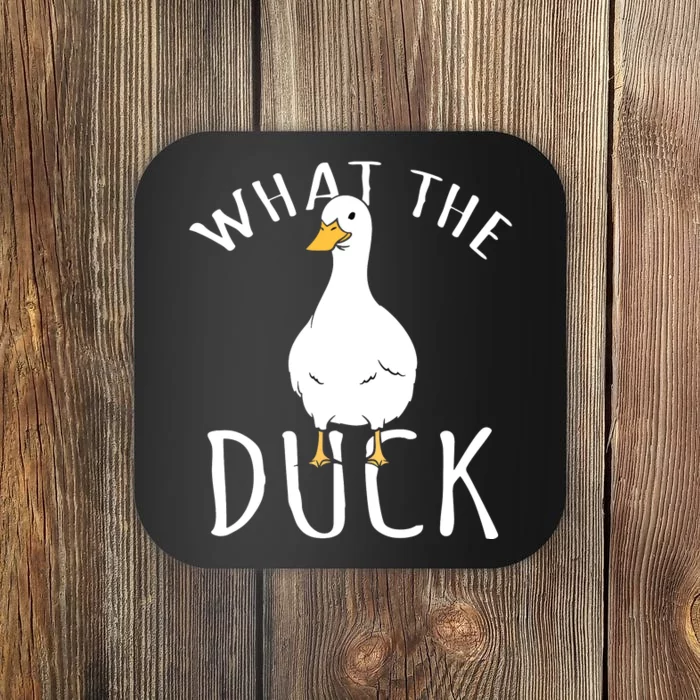 Funny Daddy Duck Rubber Duck Coaster