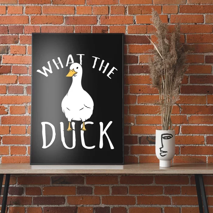 Funny Daddy Duck Rubber Duck Poster