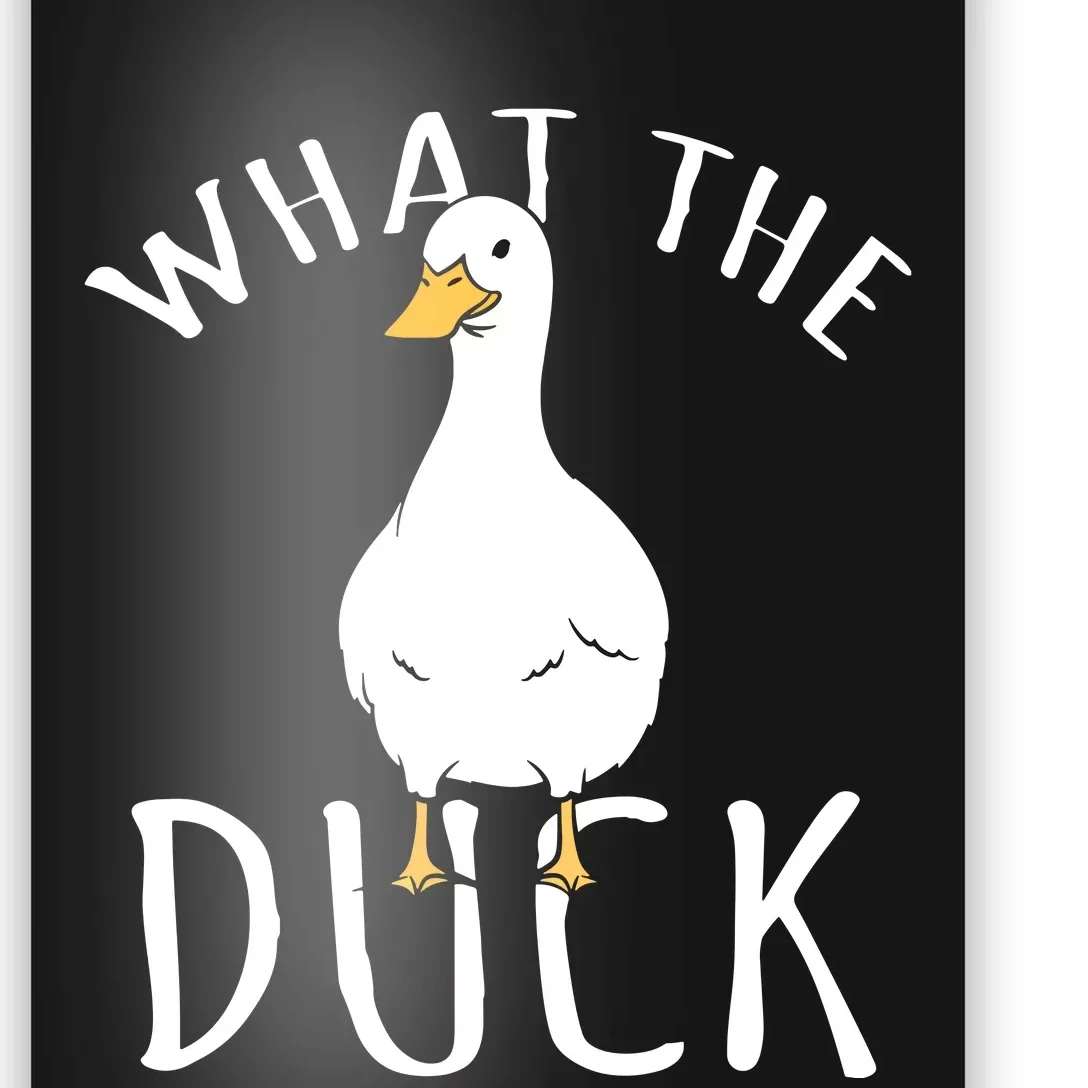 Funny Daddy Duck Rubber Duck Poster