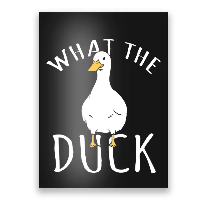 Funny Daddy Duck Rubber Duck Poster