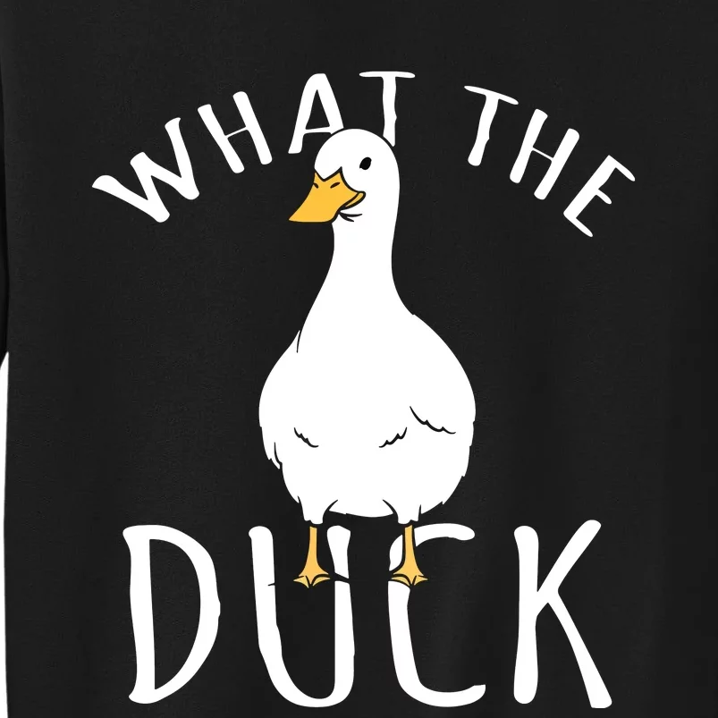 Funny Daddy Duck Rubber Duck Tall Sweatshirt