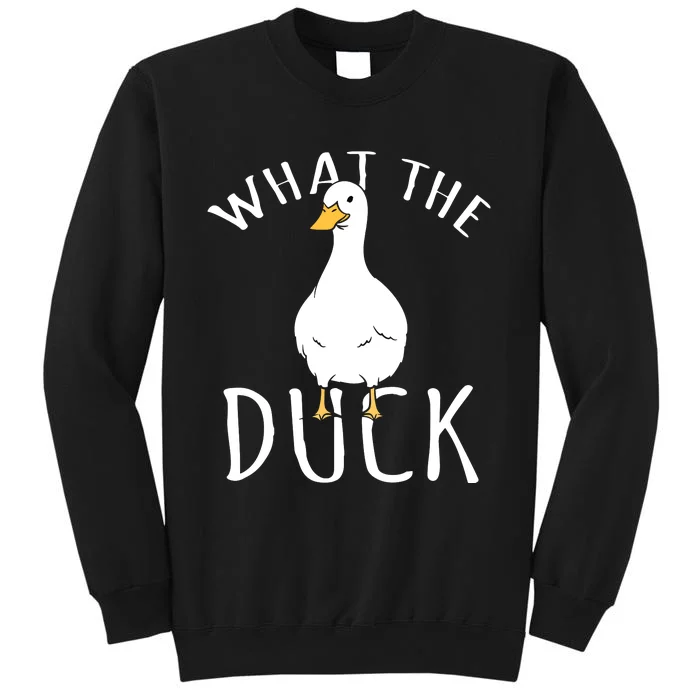 Funny Daddy Duck Rubber Duck Tall Sweatshirt