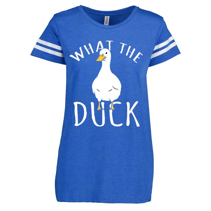 Funny Daddy Duck Rubber Duck Enza Ladies Jersey Football T-Shirt