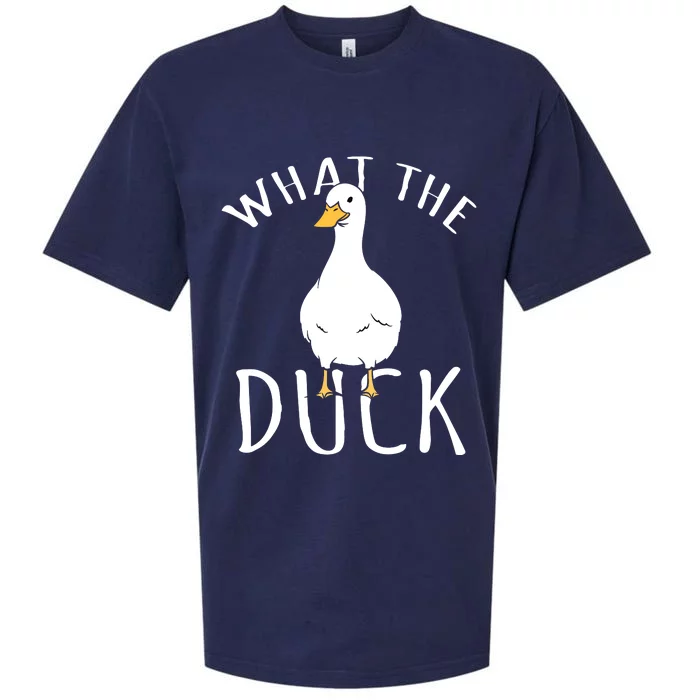 Funny Daddy Duck Rubber Duck Sueded Cloud Jersey T-Shirt