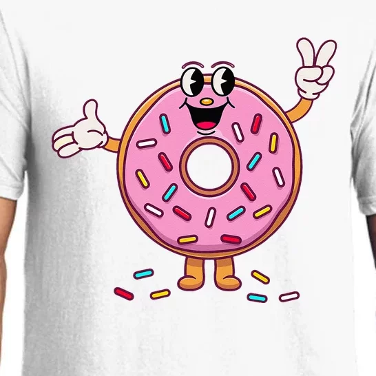 Funny Donu Donut Sprinkles Pajama Set