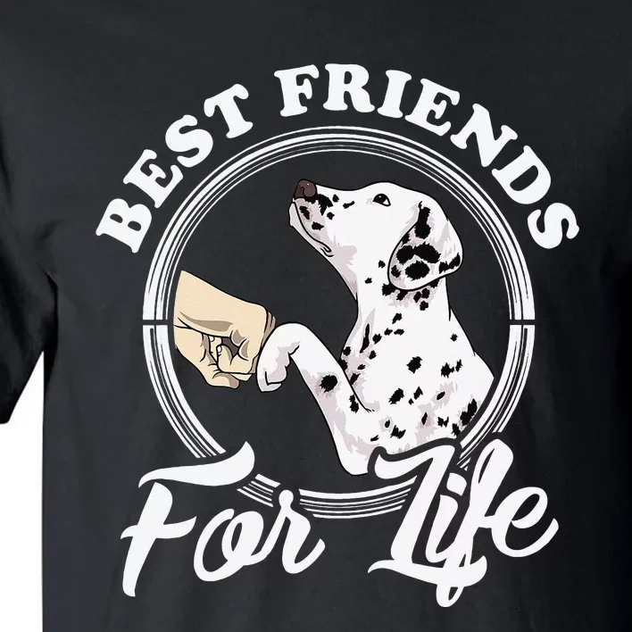 Funny Dalmatian Design Best Friends Dalmation Lovers Tall T-Shirt