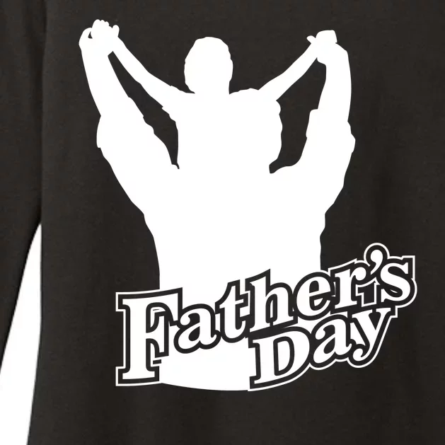 Father's Day Dad And Son Womens CVC Long Sleeve Shirt