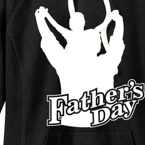 Father's Day Dad And Son Women's Fleece Hoodie