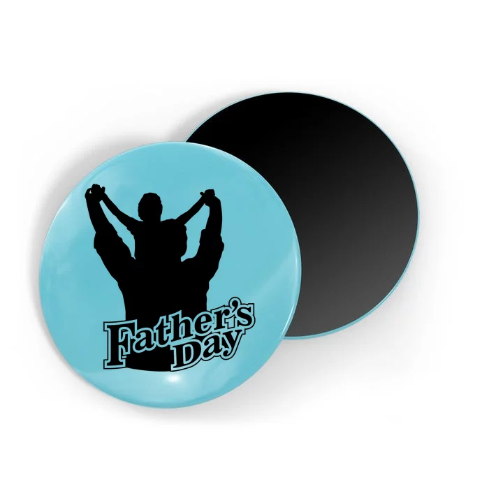 Father's Day Dad And Son Magnet