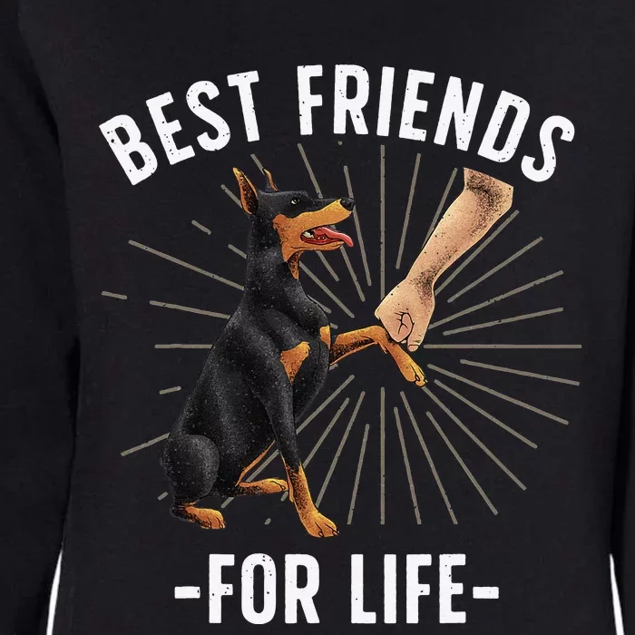 Funny Doberman Design For  Doberman Pinscher Lovers Womens California Wash Sweatshirt