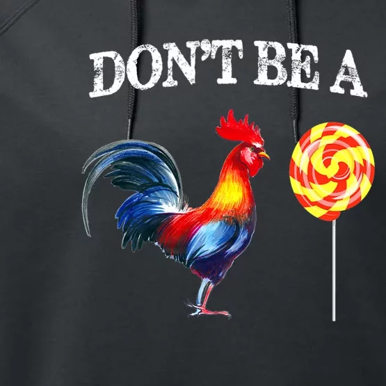 FatherS Day Dont Be A Sucker Cock Funny Performance Fleece Hoodie