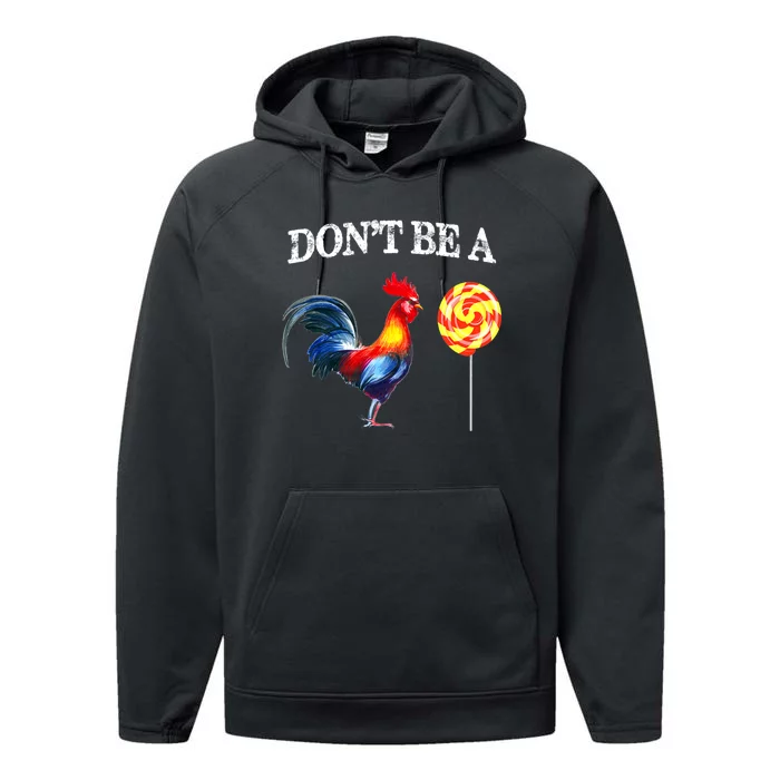 FatherS Day Dont Be A Sucker Cock Funny Performance Fleece Hoodie