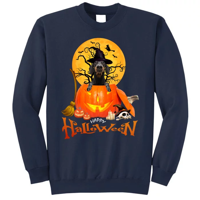 Funny Dachshund Dog Spooky Halloween Sweatshirt